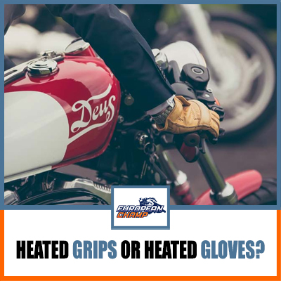 Heated grips or heated gloves