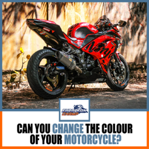 Can you change the colour of your motorcycle? - europeanchamp.com